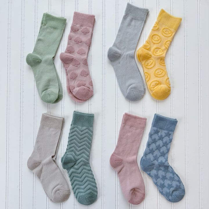 Terry Pattern 2 Pack Socks