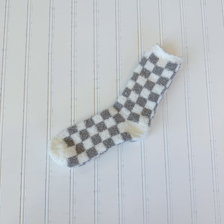 Checkered Mini Crew Socks