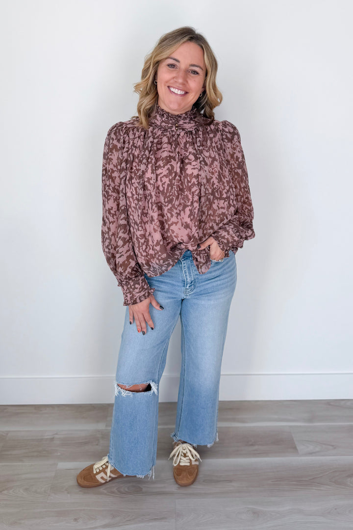 Blushing Autumn Top