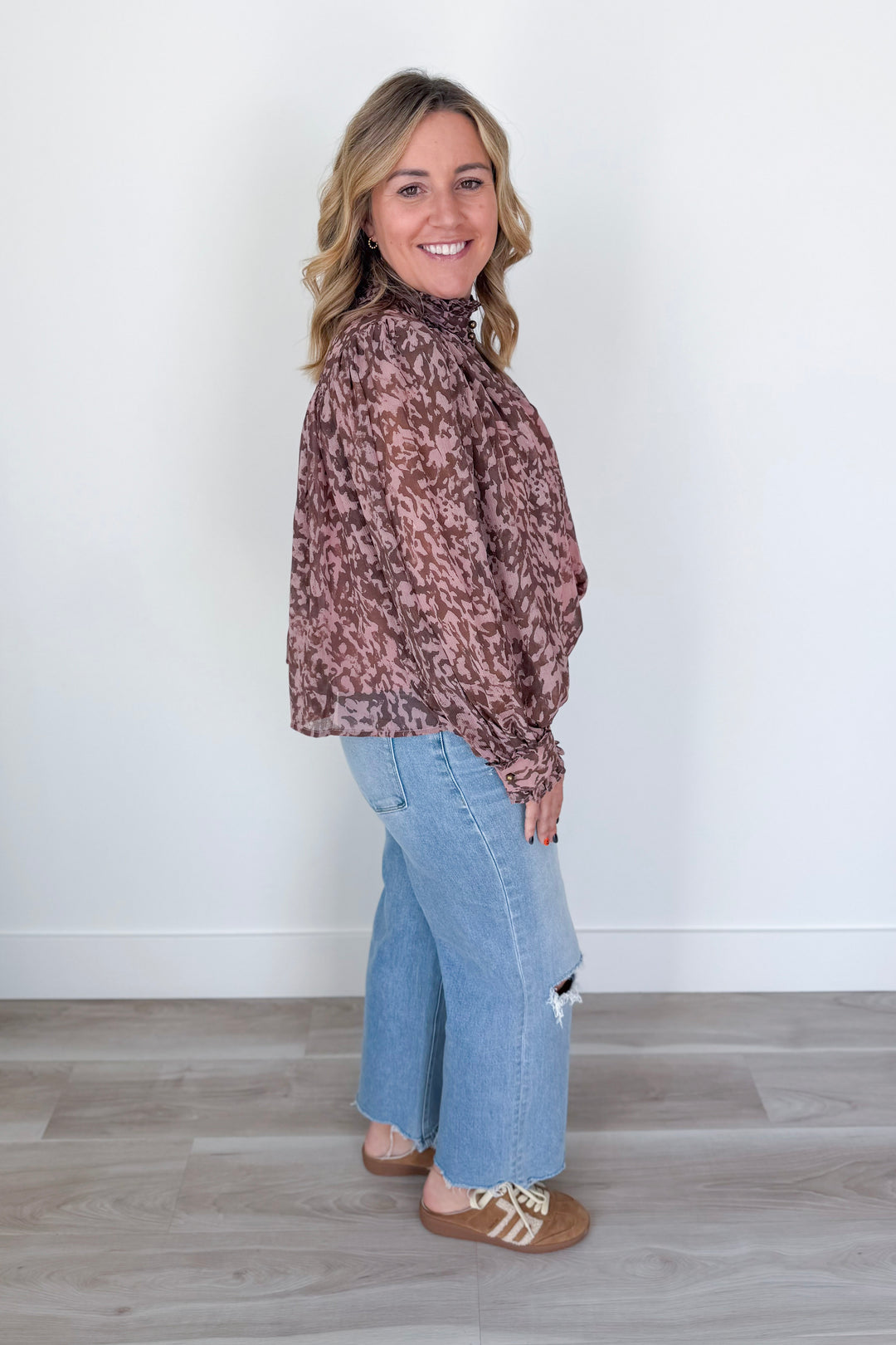 Blushing Autumn Top