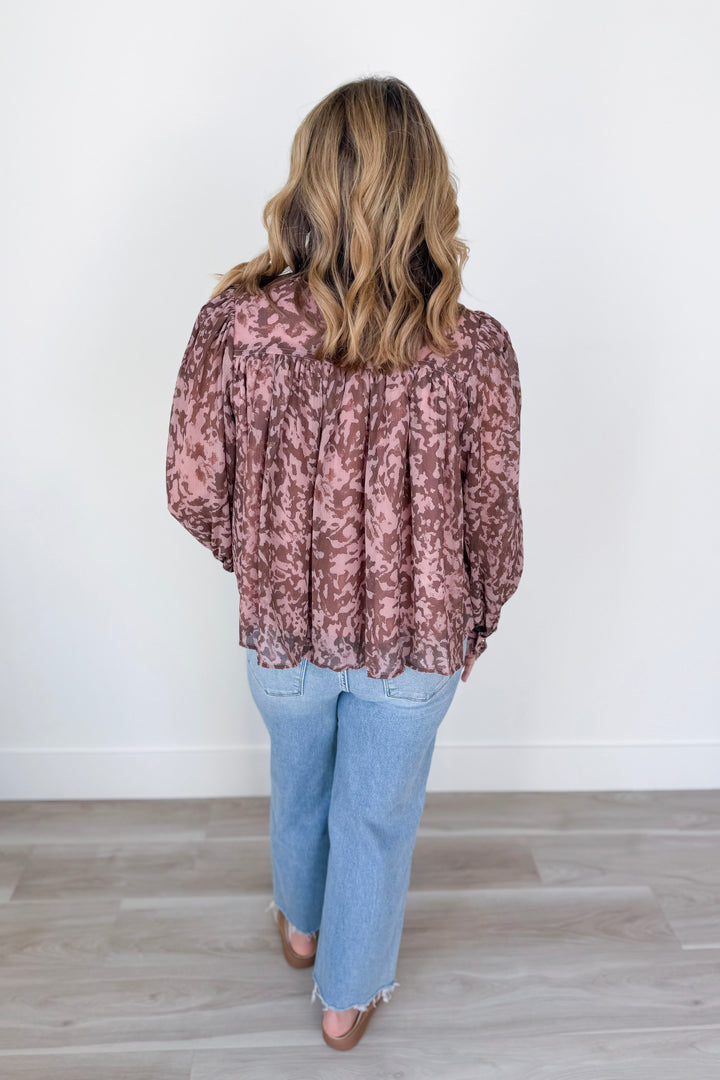 Blushing Autumn Top