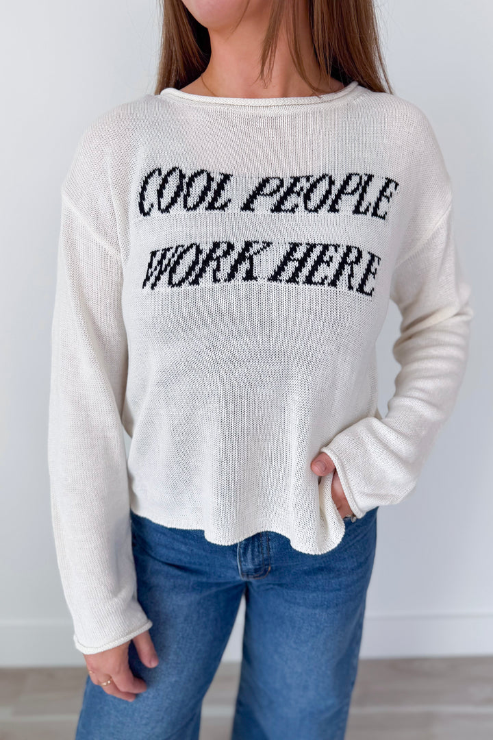 On the Clock Sweater