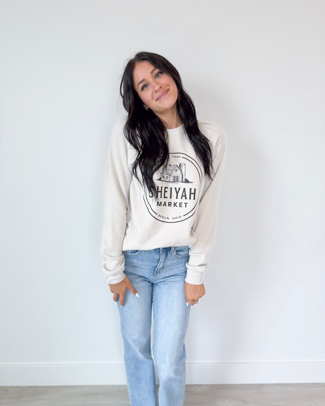 Sheiyah Market Cream Sweatshirt