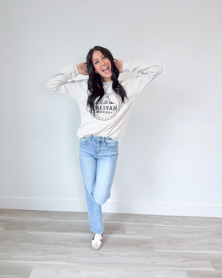 Sheiyah Market Cream Sweatshirt