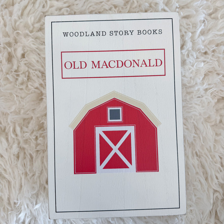 Old McDonald Wood Storybook