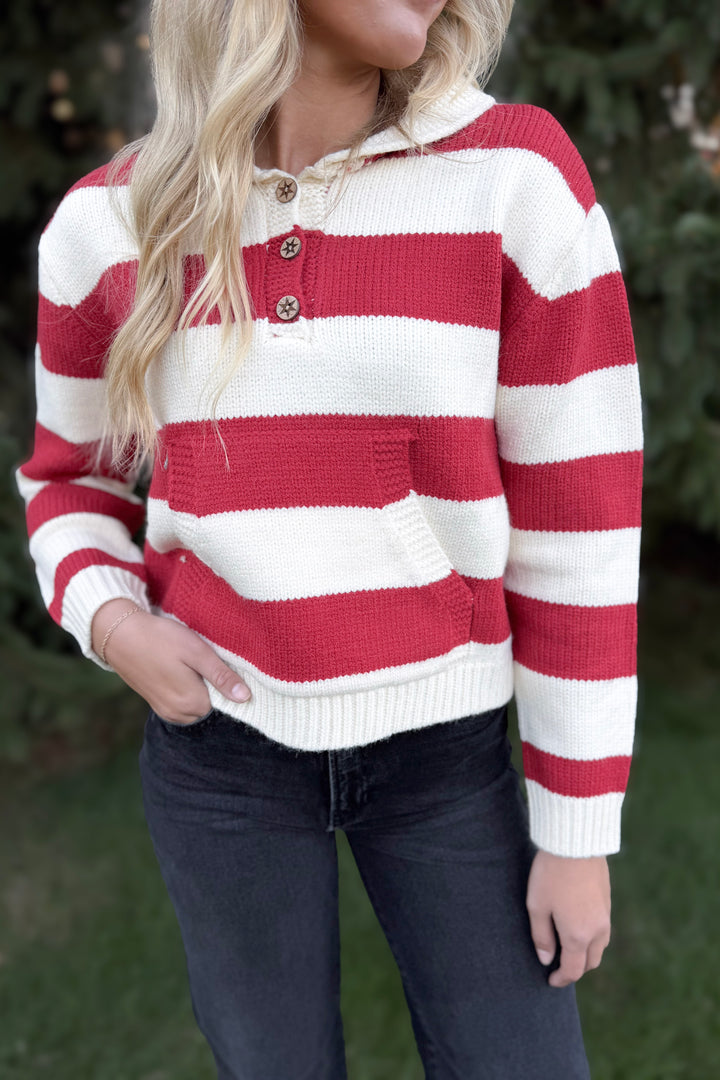 Candy Cane Lane Sweater