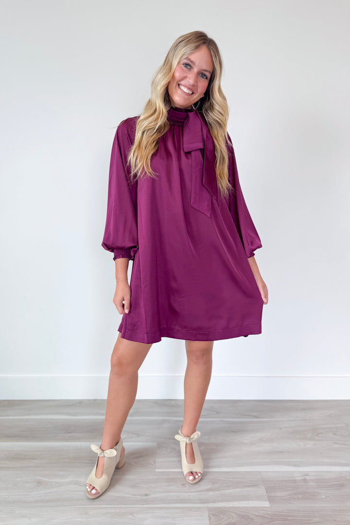 Plum Perfect Dress
