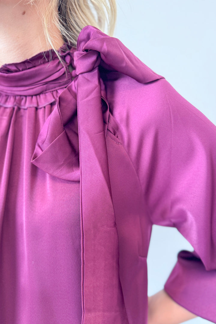 Plum Perfect Dress