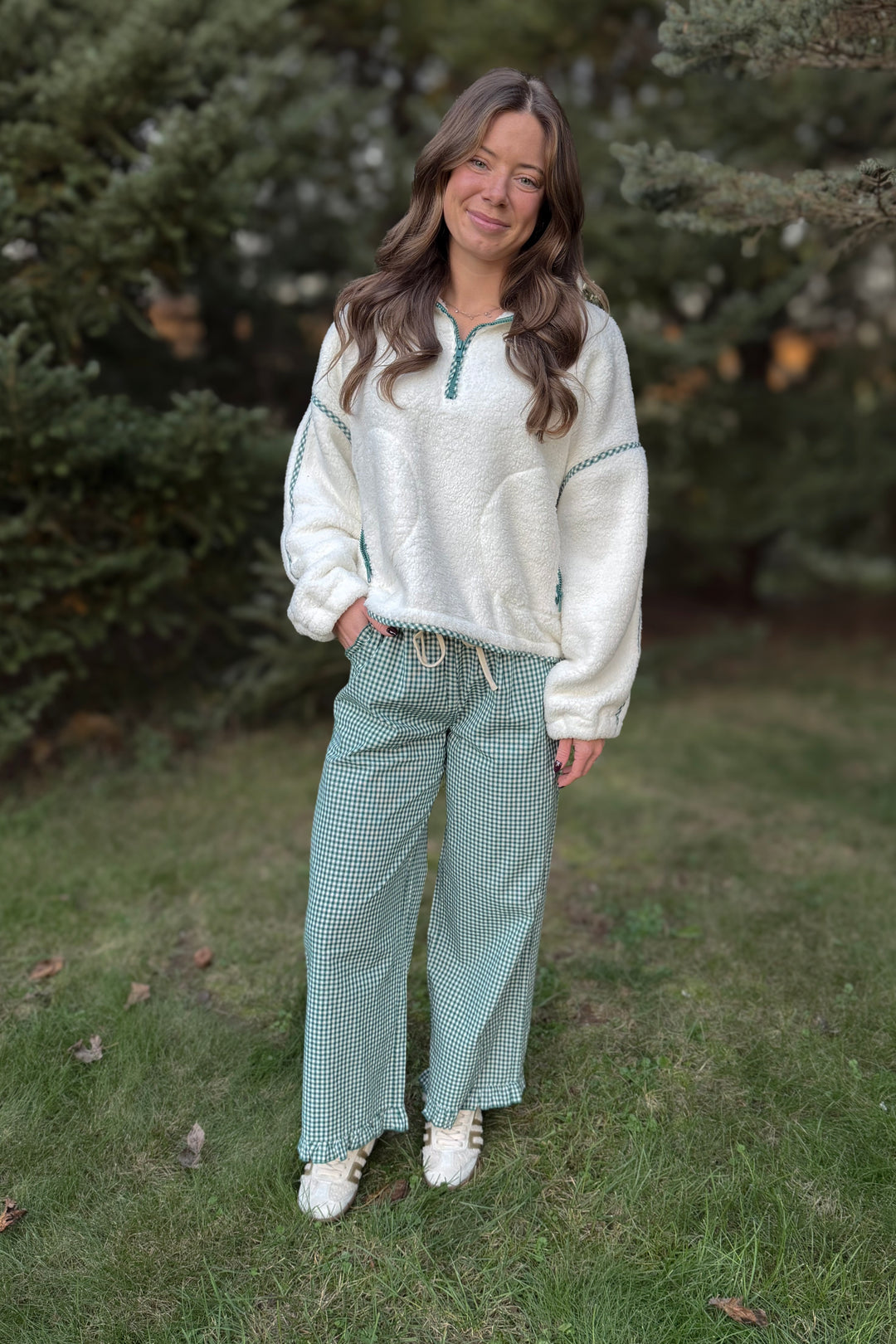 Checkered Charm Pant