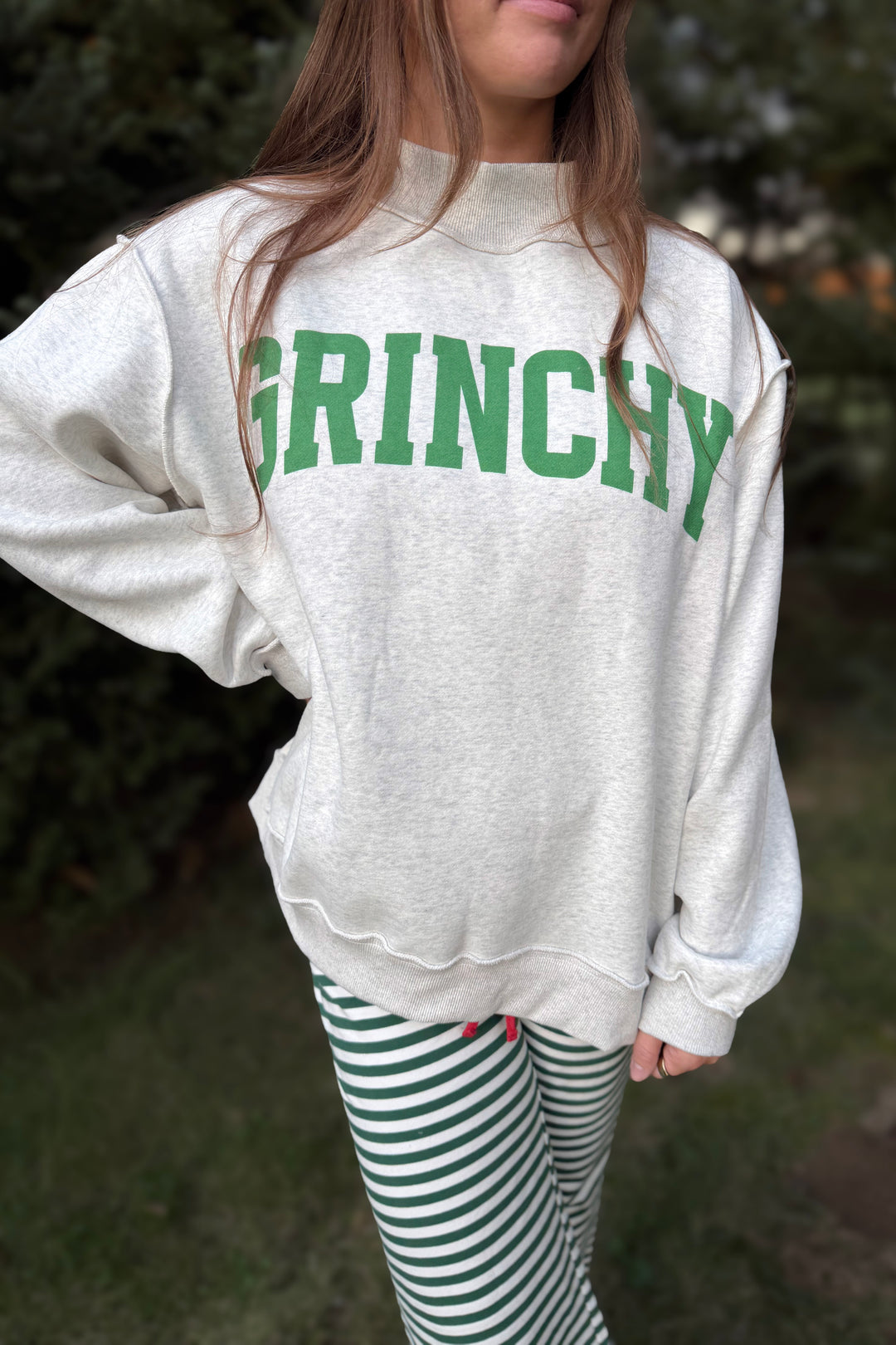Grinchy + Naughty Reversible Sweatshirt