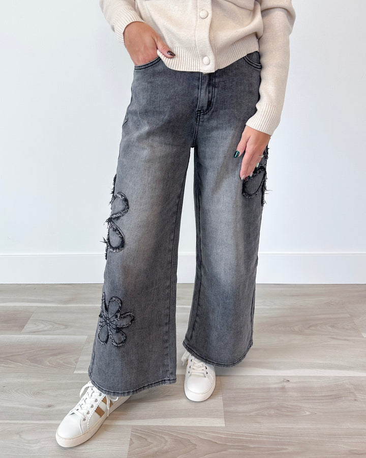 Easel Flower Power Denim