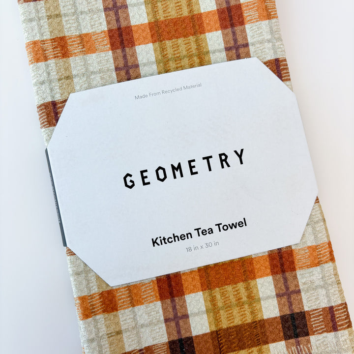 Geometry Maple Jane Tea Towel