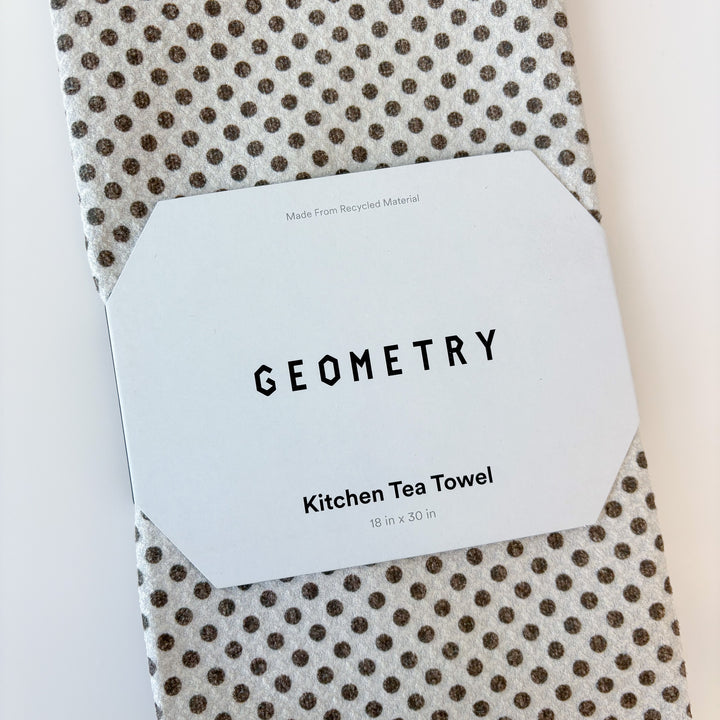 Geometry Pebble Tea Towel