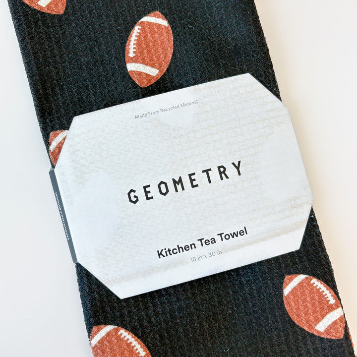 Geometry Quarter Back Tea Towel
