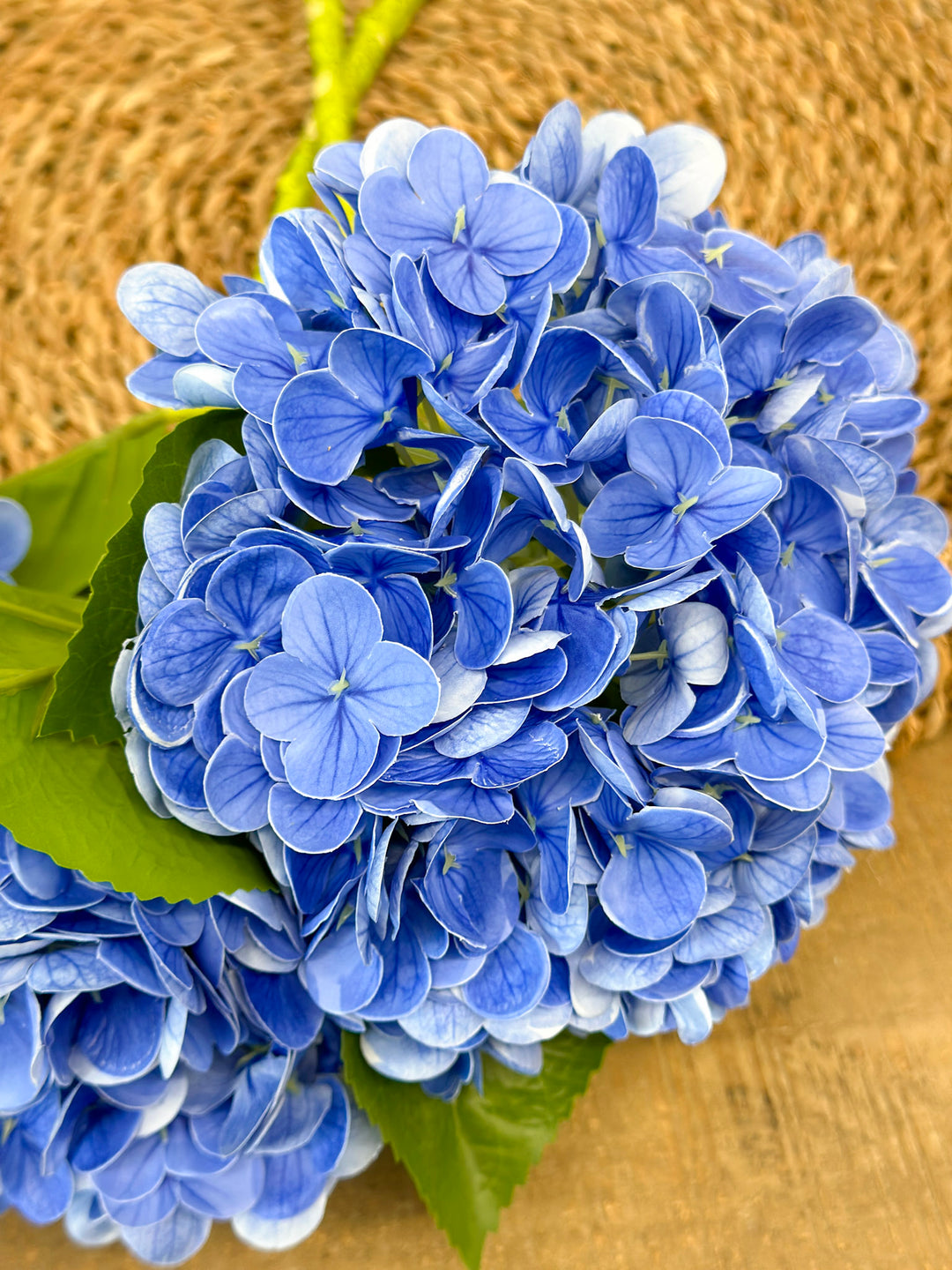Real Touch Light Blue Hydrangea