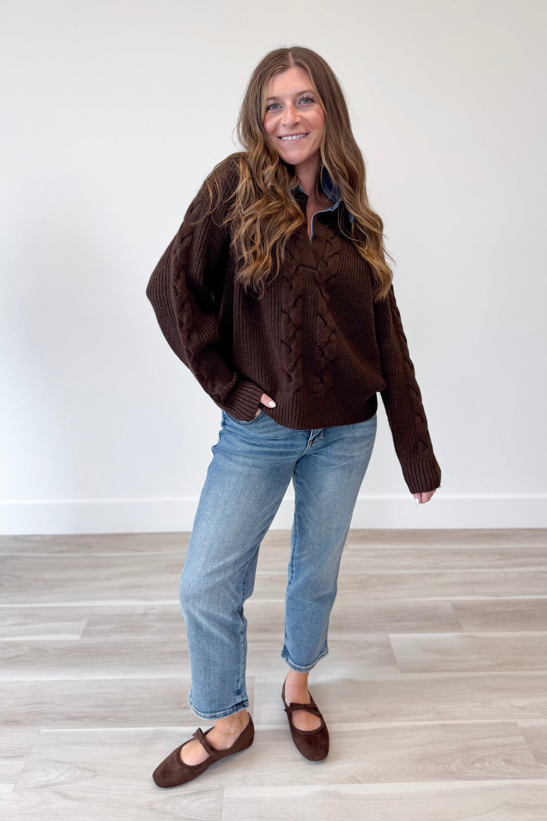 Ginger Snap Sweater Curvy