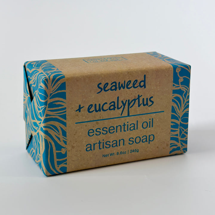 Seaweed Eucalyptus Essential Oil Artisan Soap