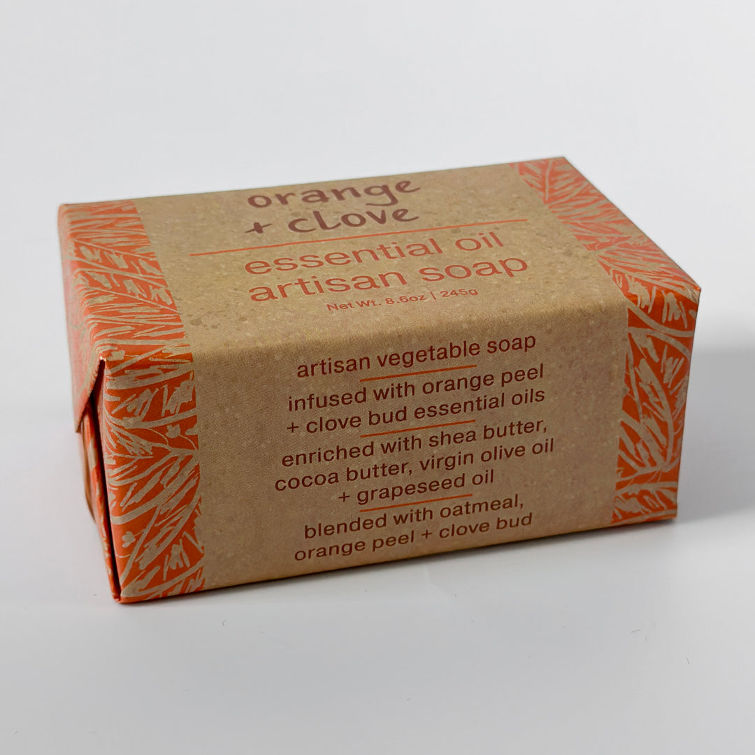 Orange Clove Essential Oil Artisan Soap