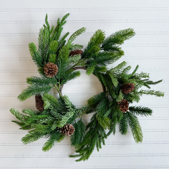 Real Touch Norfolk, Spruce & Juniper Candle Ring