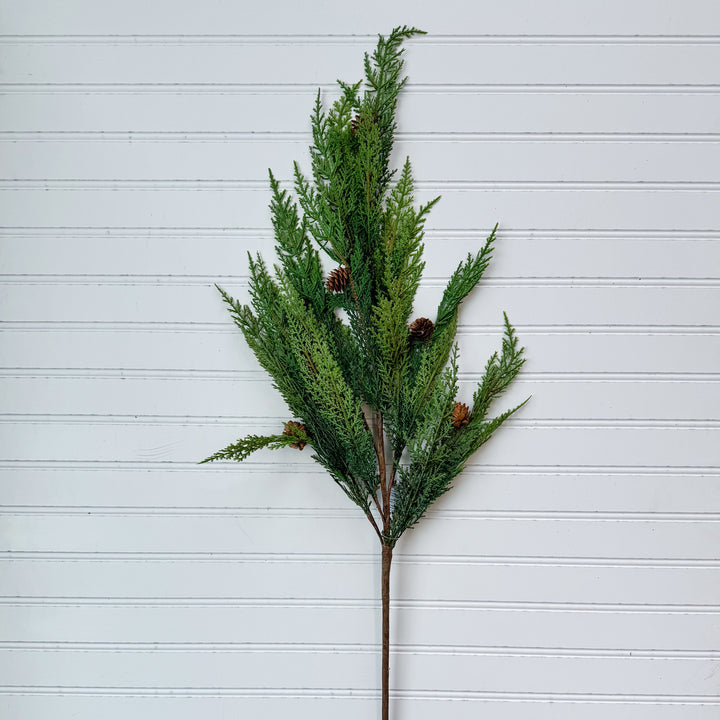 Cedar With Pinecones Spray