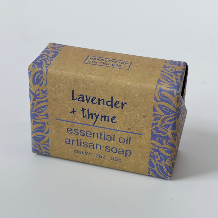 Lavender Thyme Essential Oil Artisan Soap