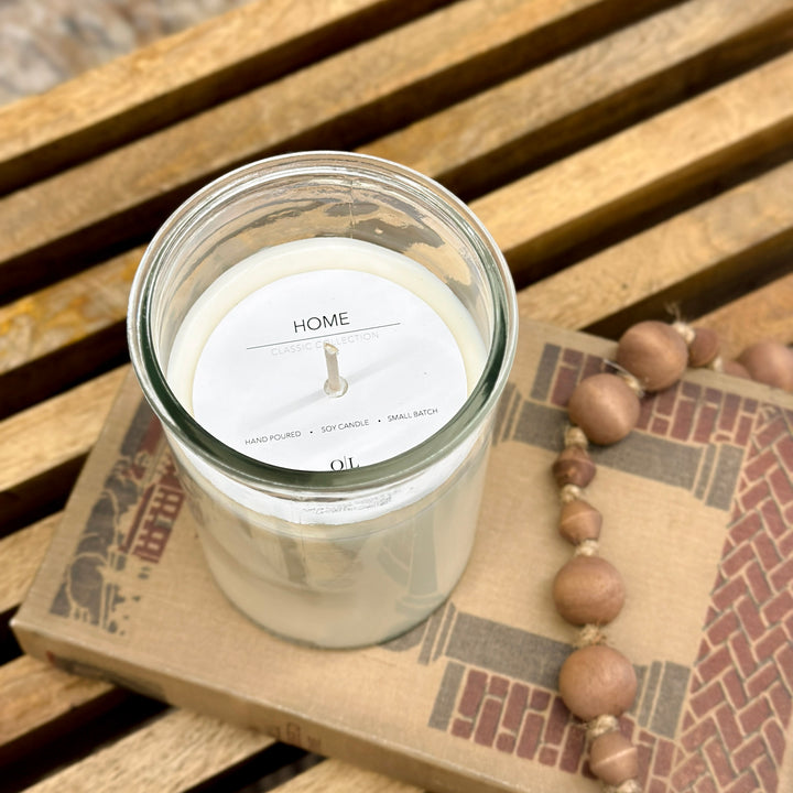 Old Line Candle Co - Classic Glass Jar Soy Candle