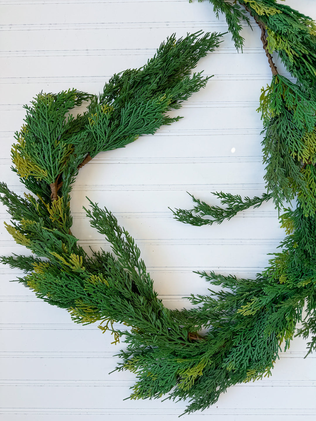 Ombre Cedar Garland