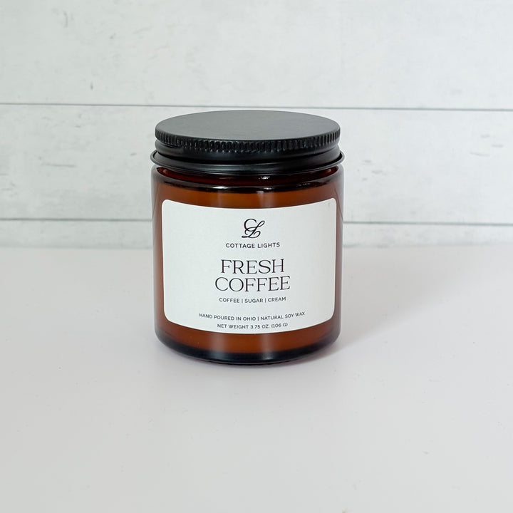 Fresh Coffee Amber Soy Candle