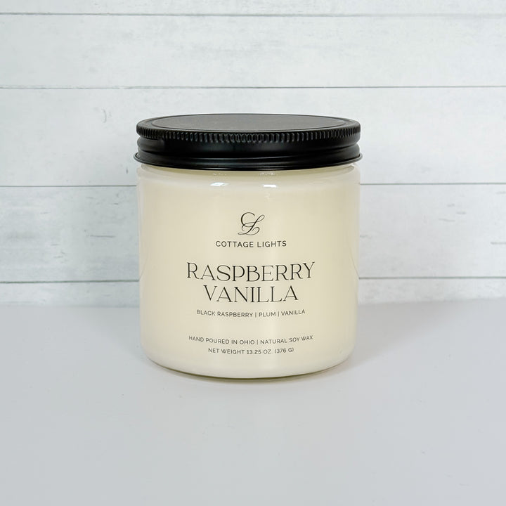 Black Raspberry & Vanilla Soy Candle
