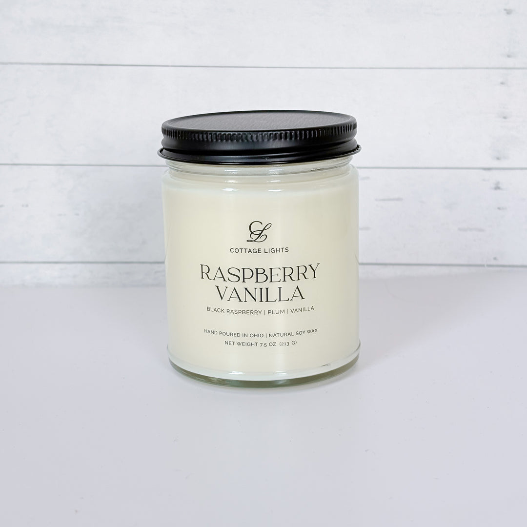 Black Raspberry & Vanilla Soy Candle