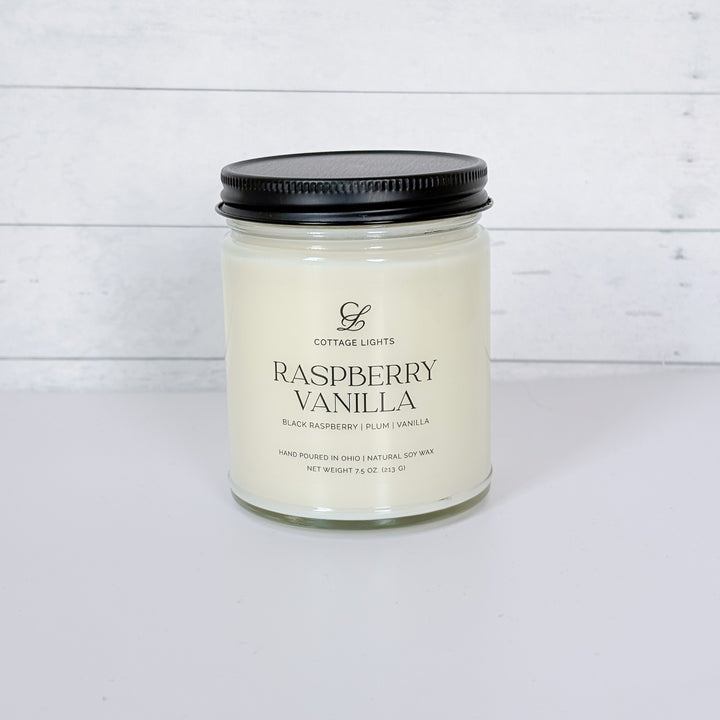 Black Raspberry & Vanilla Soy Candle