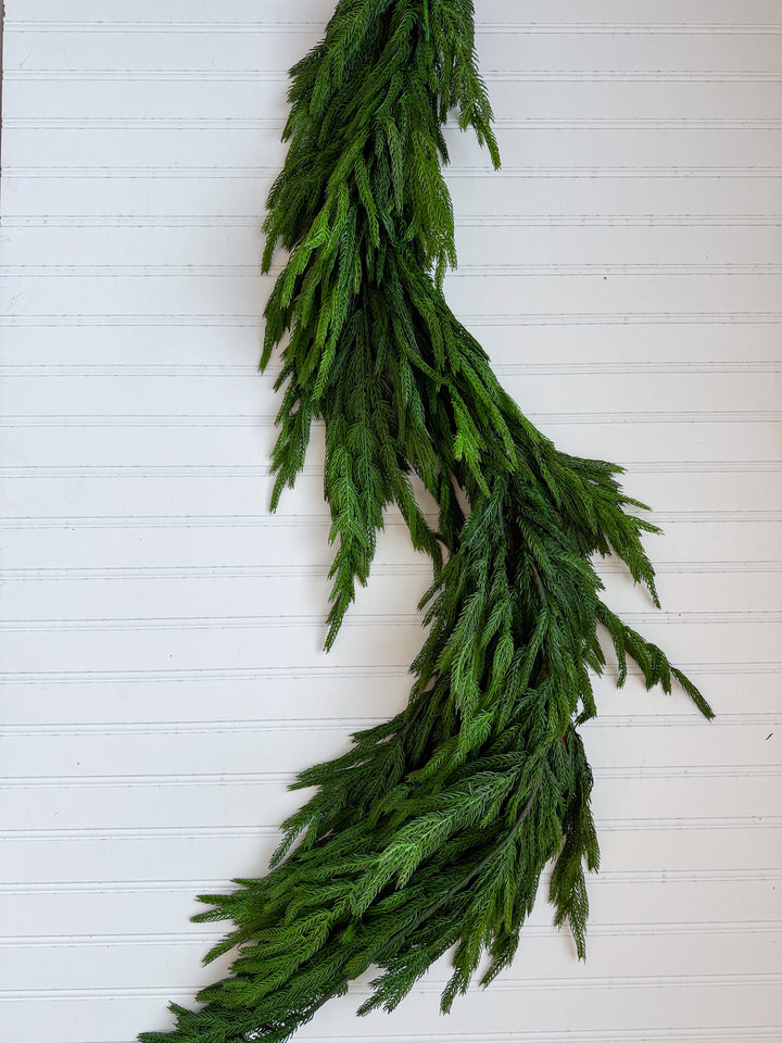 Real Touch Norfolk Pine Garland