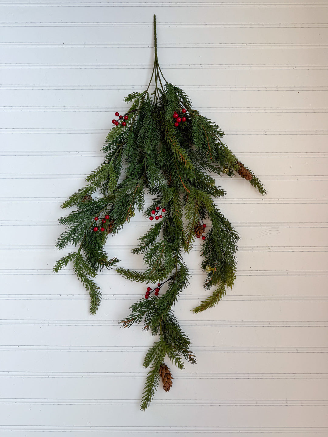 Berries & White Spruce Hanging Foliage