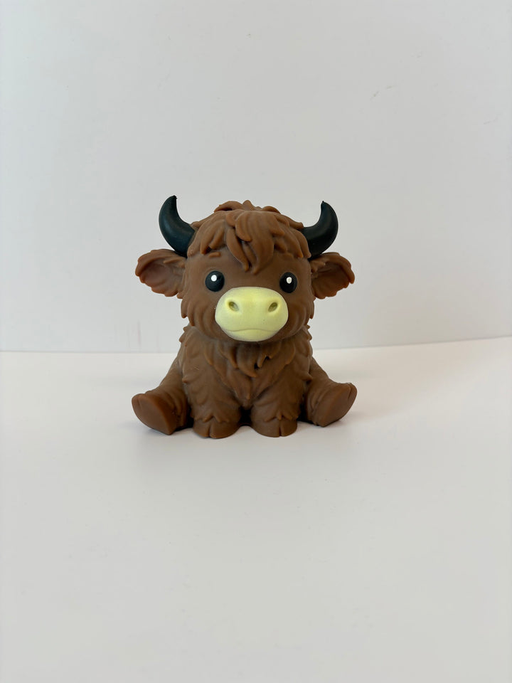 Pudgiez Highland Cow Squishy
