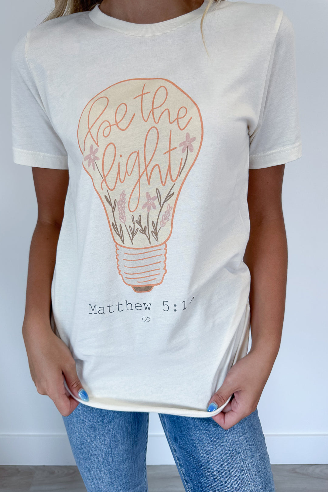 Be The Light Tee Curvy