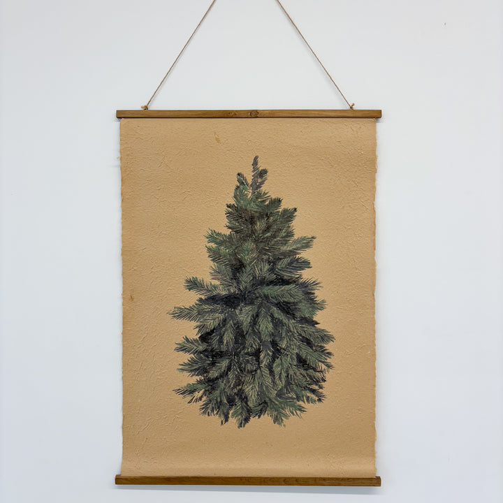 Holiday Foliage Hanging Scroll