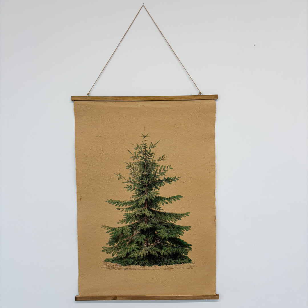 Holiday Foliage Hanging Scroll