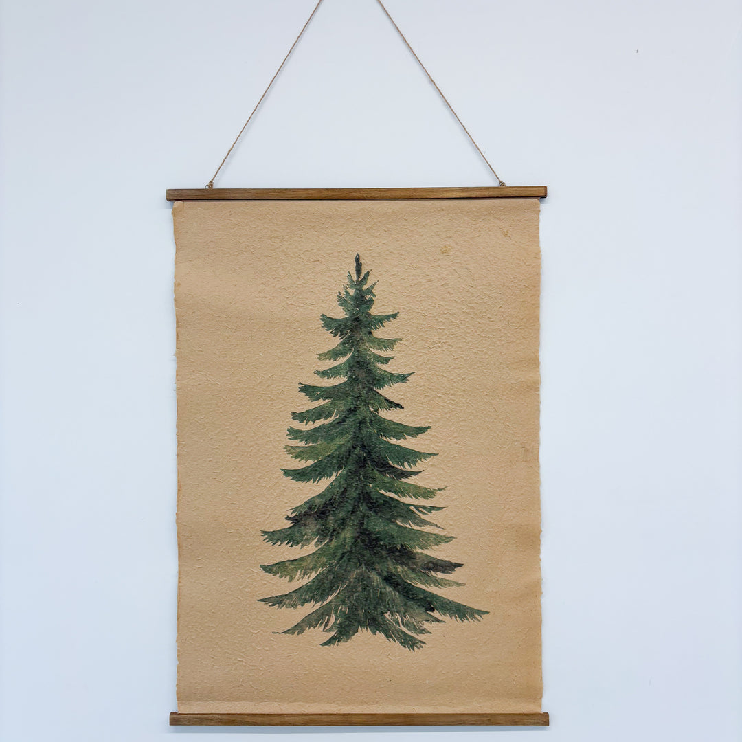 Holiday Foliage Hanging Scroll