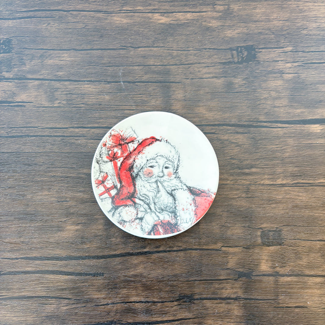 Dear Santa Stoneware Plate