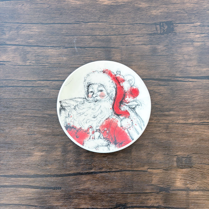 Dear Santa Stoneware Plate