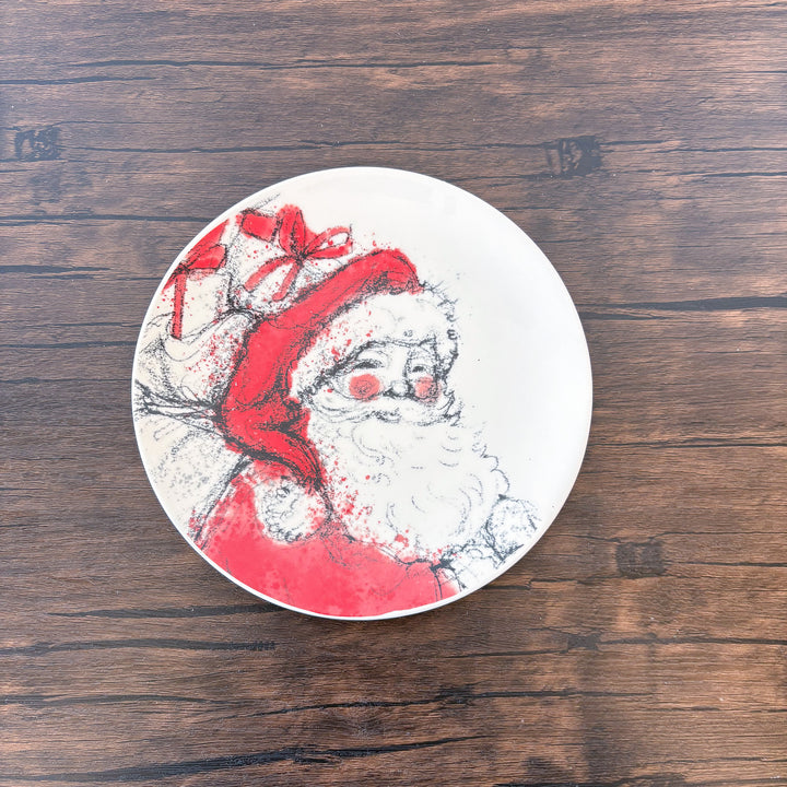 Dear Santa Stoneware Plate