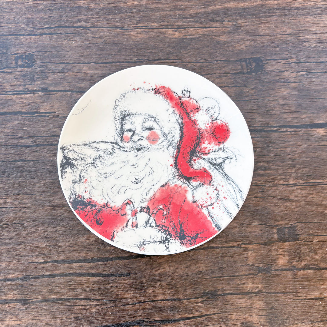 Dear Santa Stoneware Plate