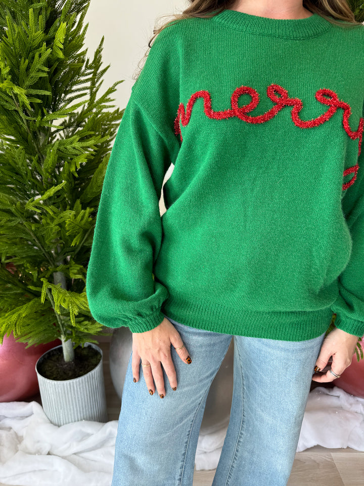 So Very Merry Tinsel Sweater