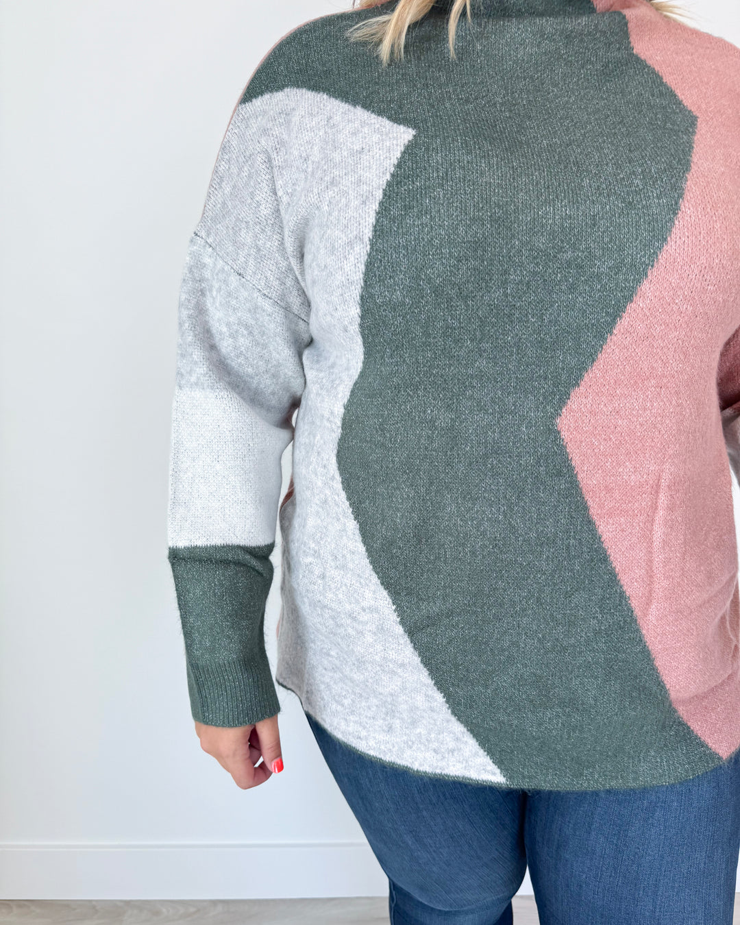 Feel Happiness Sweater Curvy