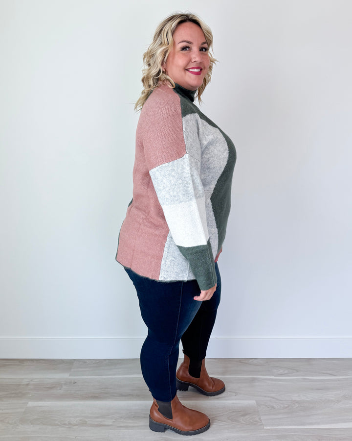 Feel Happiness Sweater Curvy