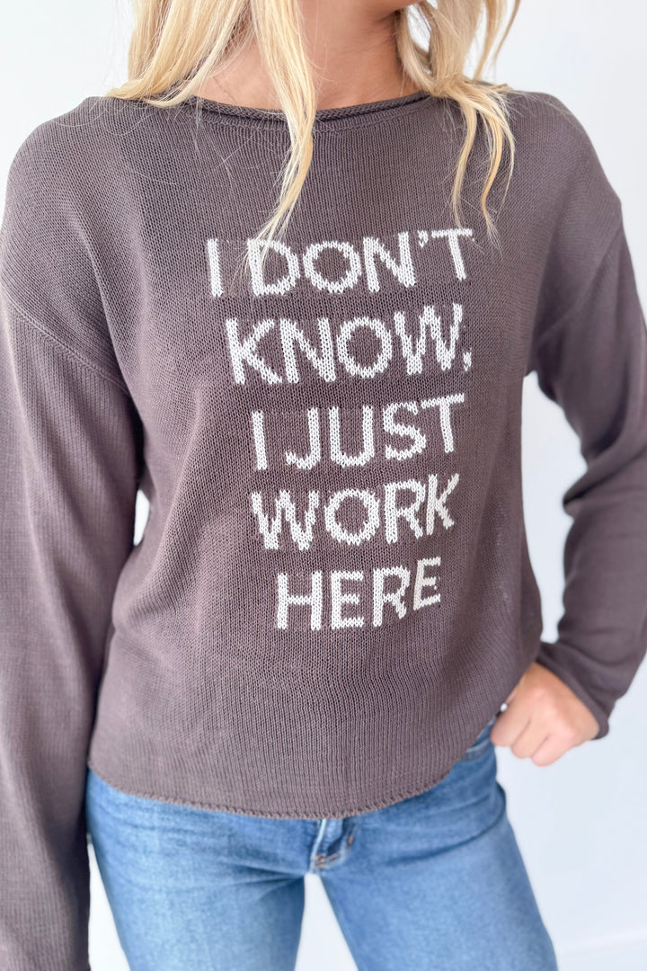 The 9 to 5 Sweater