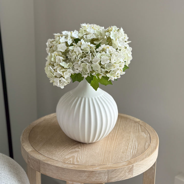 Real Touch White Hydrangea Bundle