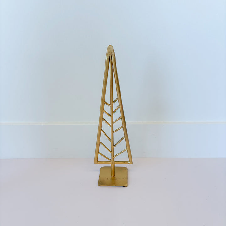 Golden Simplistic Metal Tree