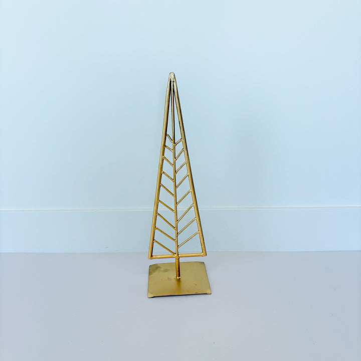 Golden Simplistic Metal Tree