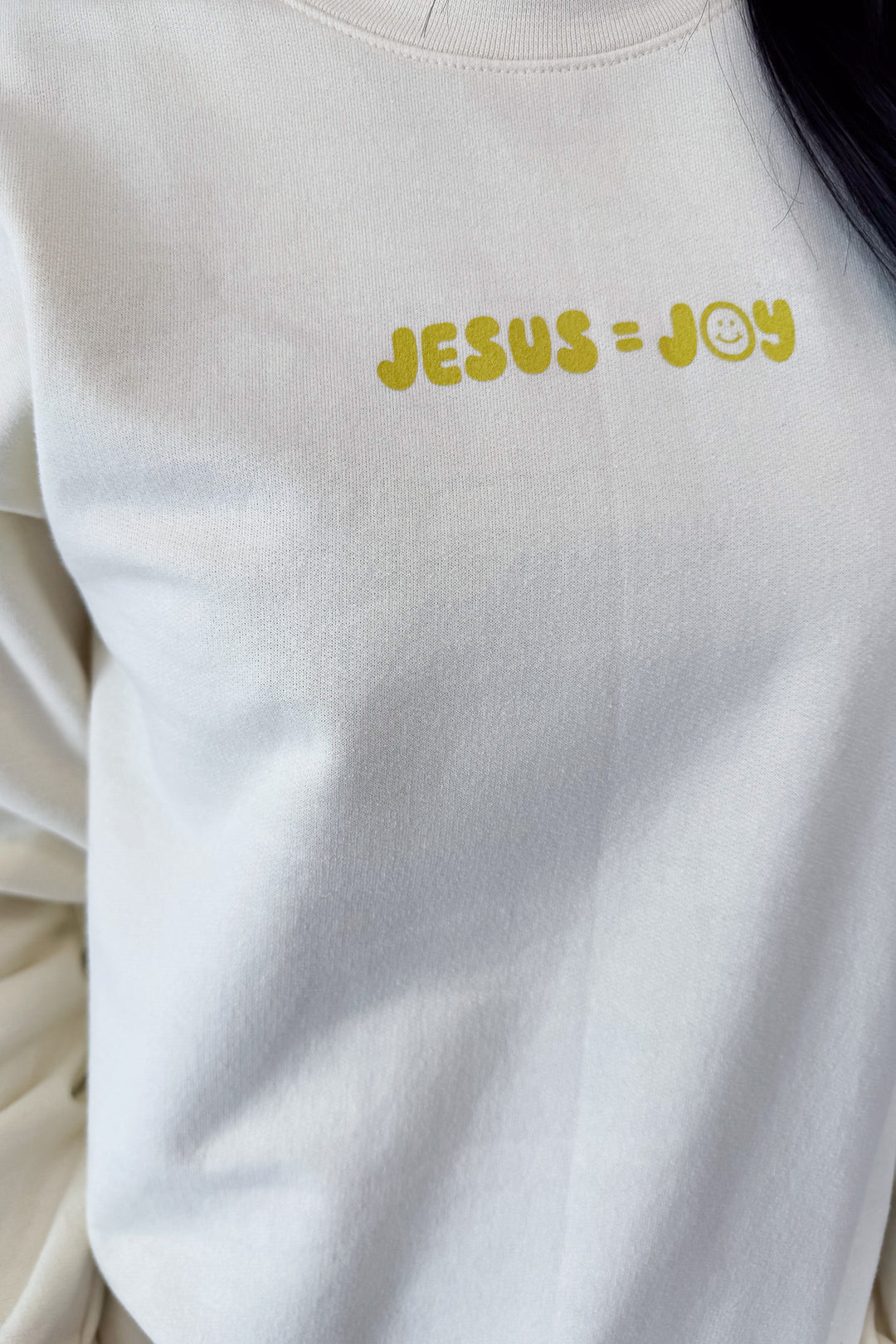 Jesus Is Joy Sweatshirt